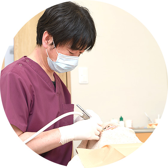 できる限り「抜かない」治療にこだわります